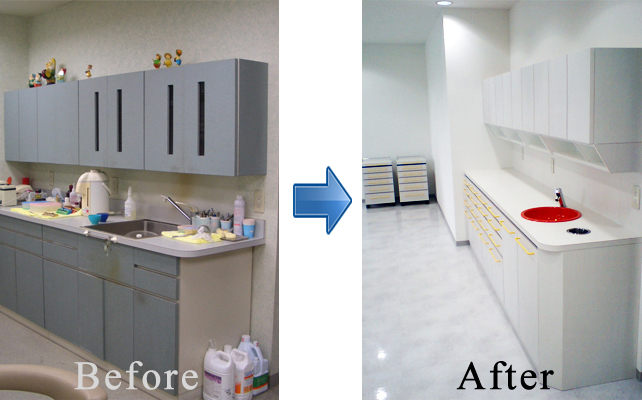 歯科医院リフォーム Before After02